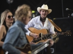 Sam Outlaw performs at the Palomino Stage at the Stagecoach Festival on 30 April 2016.