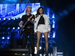 Little Big Town performs on the Toyota Mane Stage at the Stagecoach Festival on 1 May 2016.