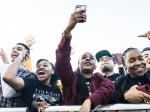 Crowd at Air + Style, March 4, 2018, at Exposition Park. Photo by Andie Mills