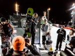 Snowboarding events at Air + Style, March 3, 2018, at Exposition Park. Photo by Andie Mills