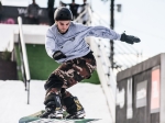 Snowboarding events at Air + Style, March 3, 2018, at Exposition Park. Photo by Andie Mills