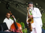 Pharoah Sanders at Arroyo Seco Weekend at Brookside in Pasadena, June 23, 2018. Photo by Samantha Saturday