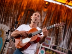 Jonathan Richman with Tommy Larkin on drums at Beach Goth 7 at L.A. State Historic Park, Aug. 5, 2018. Photo by Samuel C. Ware