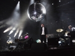 LCD Soundsystem performs on the Coachella Stage at the 2016 Coachella Valley Music and Arts Festival.