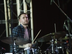 GoGo Penguin perform on the Coachella Stage at the Coachella Valley Music and Arts Festival on 16 April, 2016.