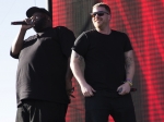 Run the Jewels performs on the Coachella Stage at the Coachella Valley Music and Arts Festival on 16 April 2016