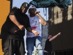 Run the Jewels performs on the Coachella Stage at the Coachella Valley Music and Arts Festival on 16 April 2016