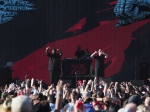 Run the Jewels performs on the Coachella Stage at the Coachella Valley Music and Arts Festival on 16 April 2016