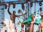 Stormzy at Coachella 2017, Weekend 2, April 21, 2017. Photo by Charles Reagan Hackleman, courtesy of Coachella