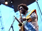 Kamasi Washington at Coachella (Photo by Scott Dudelson, courtesy of Getty Images for Coachella)