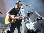 Neil Young at Desert Trip, Weekend 2, at the Empire Polo Club in Indio. Photo by Kevin Mazur for Desert Trip