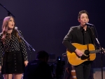 Jade Castrinos and Jakob Dylan at Echo in the Canyon at the Orpheum Theatre, Oct. 12, 2015. Photo by Chad Elder