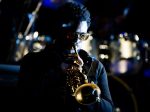 Kamasi Washington and his band at the Hollywood Bowl, Sept. 25, 2018. Photo by Annie Lesser