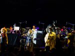 Kamasi Washington and his band at the Hollywood Bowl, Sept. 25, 2018. Photo by Annie Lesser