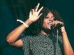 Noname at FYF Fest, Saturday, July 22, 2017 (Photo by Zane Roessell)