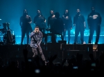 Vince Staples doing "Ascension" with Gorillaz at the Forum, Oct. 5, 2017. Photos by Samuel C. Ware