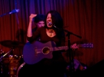 Johnette Napolitano at the Hotel Café, Nov. 13, 2016. Photo by Todd Nakamine