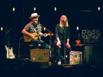 Eddie Vedder with Liz Phair at Day 2 of Ohana Fest, Sept. 29, 2018. Photo by Samantha Saturday