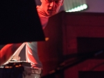 Nico Muhly at Hollywood Forever Cemetery, July 20, 2017. Photo by David Brendan Hall