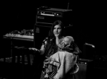 Becky Stark and the Chapin Sisters at We Rock With Standing Rock benefit at the Fonda Theatre. Dec 20, 2016. Photo by Annie Lesser