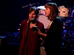 The Chapin Sisters at We Rock With Standing Rock benefit at the Fonda Theatre. Dec 20, 2016. Photo by Annie Lesser