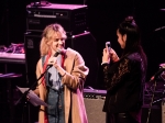 Riley Keogh and Bobbi Jean at We Rock With Standing Rock benefit at the Fonda Theatre. Dec 20, 2016. Photo by Annie Lesser