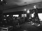 Sunflower Bean at First Fridays at the Natural History Museum, April 7, 2017. Photo by Samantha Saturday