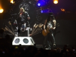 Guns N' Roses performs on the Coachella Stage at the Coachella Valley Music and Arts Festival on 16 April 2016.