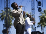 Young Fathers at Coachella, in Indio, CA, USA, on 17 April, 2016.