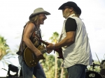 The Marshall Tucker Band performs on the Palomino Stage at the Stagecoach Festival on 1 May 2016.