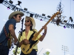 Midland performs on the Palomino Stage at the Stagecoach Festival on 1 May 2016.