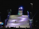 The ramp at night at the Air + Style Festival at Exposition Park. Photo by Rayana Chumthong
