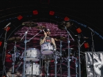 Travis Barker at the Air + Style Festival at Exposition Park. Photo by Rayana Chumthong