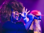 Jessica Childress with Allen Stone at the Troubaour, Aug. 3, 2016. Photo by Kelly Elaine