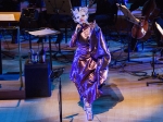 Björk at Walt Disney Concert Hall, May 30, 2017. Photo by Santiago Felipe