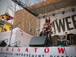 Nicole Kiki Jaffe at Chinese New Year Festival in Chinatown L.A., Feb. 17, 2018. Photo by Kevin Bronson