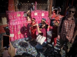 Kids and confetti at Chinese New Year Festival in Chinatown L.A., Feb. 17, 2018. Photo by Kevin Bronson