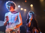 Stereolad — !!!'s Stereolab cover band — at the Echoplex, Dec. 6, 2015. Photo by Carl Pocket