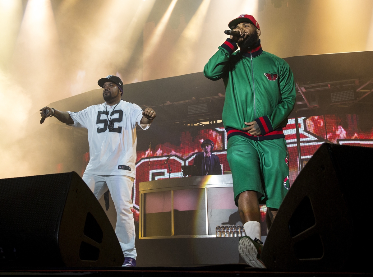 N.W.A. Reunites During Ice Cube's Coachella Set: Video