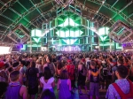 Fans in the Sahara tent at Coachella, in Indio, CA, USA, on 16 April, 2016.