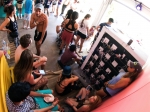 Fans at the Connected Lounge at Coachella in Indio, CA, USA, on 16 April, 2016.