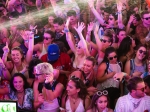 Fans in the audience as Matoma performs in the Sahara tent at Coachella, in Indio, CA, USA, on 16 April, 2016.