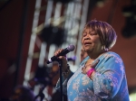 Mavis Staples performs on the Gobi stage at the Coachella Valley Music and Arts Festival, in Indio, CA on 15 April 2016.