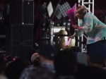 Mavis Staples performs on the Gobi stage at the Coachella Valley Music and Arts Festival, in Indio, CA on 15 April 2016.