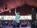 Mavis Staples performs on the Gobi stage at the Coachella Valley Music and Arts Festival, in Indio, CA on 15 April 2016.