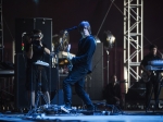 Autolux performs on the Gobi Stage at the Coachella Valley Music and Arts Festival on 17 April 2016.