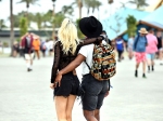 Couple at Coachella (Photo by Scott Dudelson, courtesy of Getty Images for Coachella)