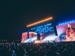 Main stage at night (HAIM) at Coachella (Photo courtesy of Coachella)