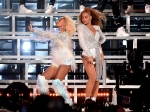 Solange and Beyoncé at Coachella (Photo by Kevin Mazur, courtesy of Getty Images for Coachella)