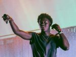 Daniel Caesar at Coachella at Empire Polo Club in Indio, April 15, 2022. Photo by Mickey Pierre-Louis, courtesy of Coachella